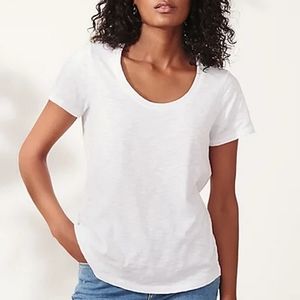 🟣SOLD!!🟣 OLD NAVY | Linen Blend Casual Tee (NWOT)